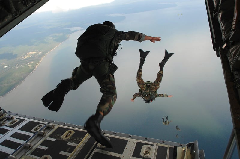 Skydiving View